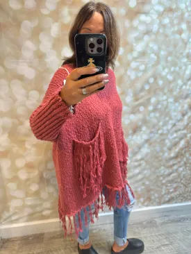 Chunky popcorn Knit  Jumper