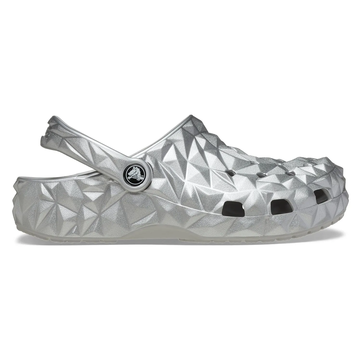 Classic Metallic Geometric Clog