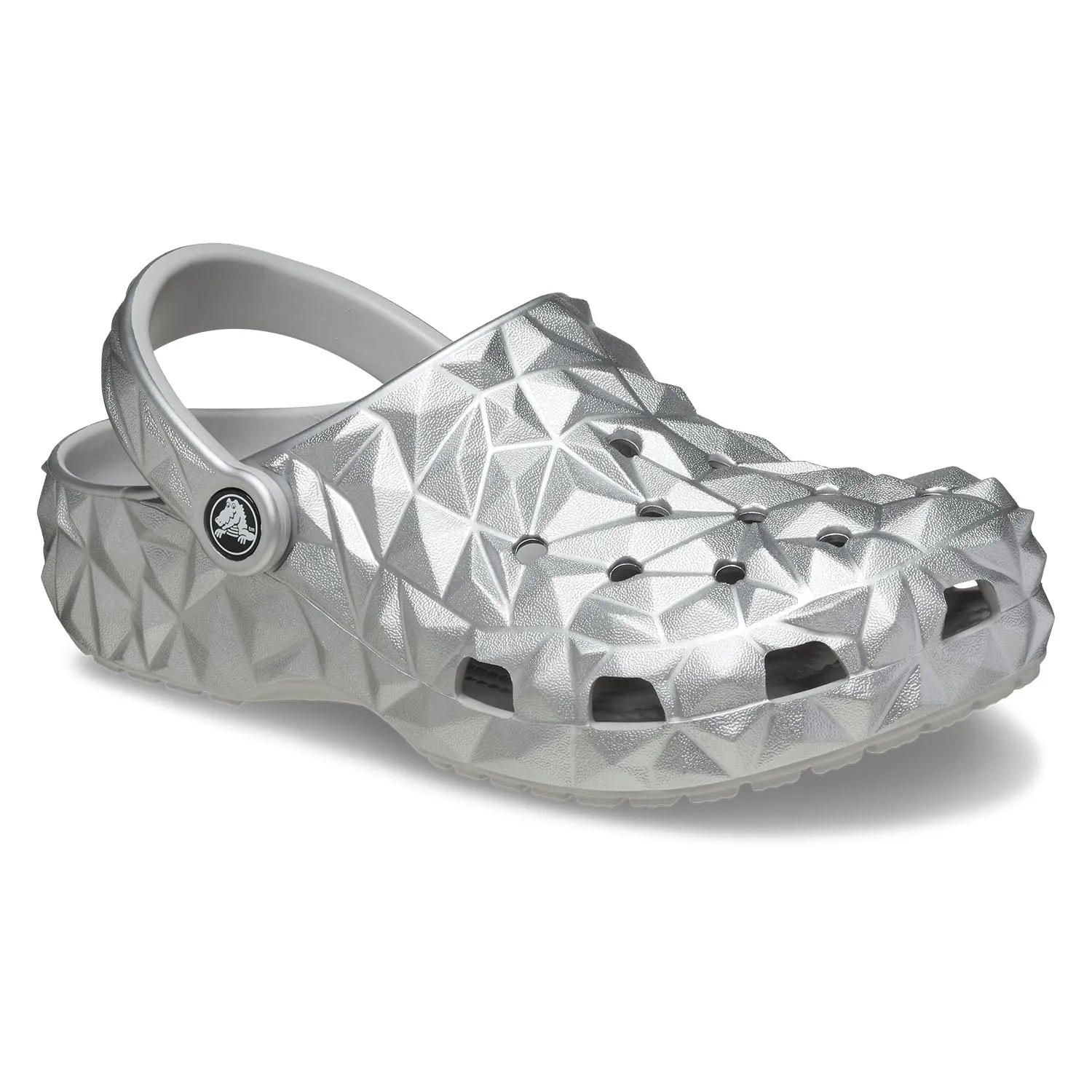 Classic Metallic Geometric Clog