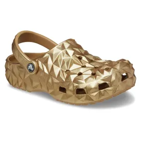 Classic Metallic Geometric Clog