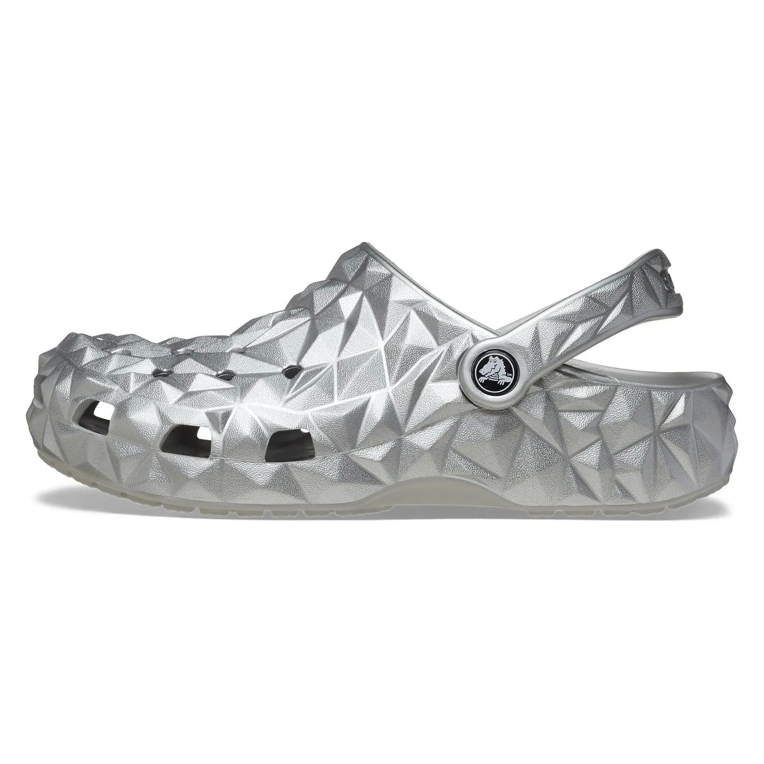 Classic Metallic Geometric Clog