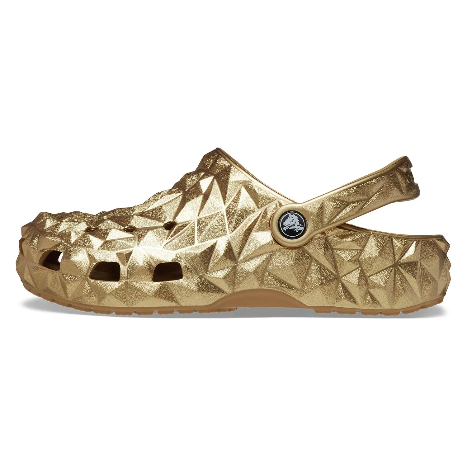 Classic Metallic Geometric Clog