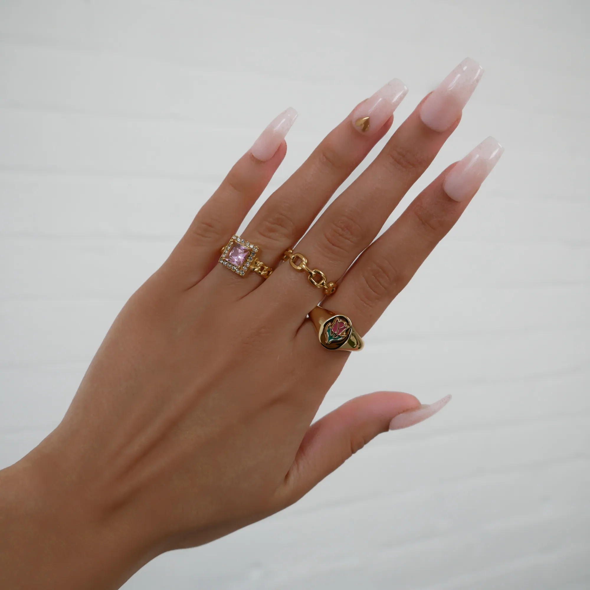 Cleo Chain Ring