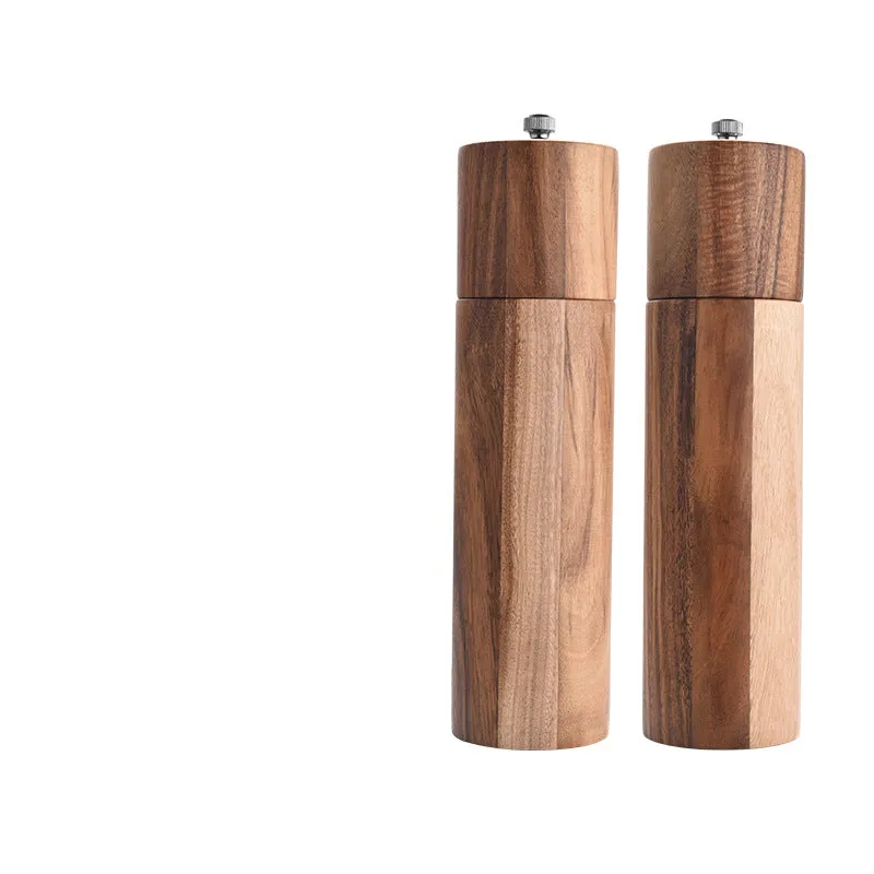 Cylindrical ceramic core manual pepper grinder