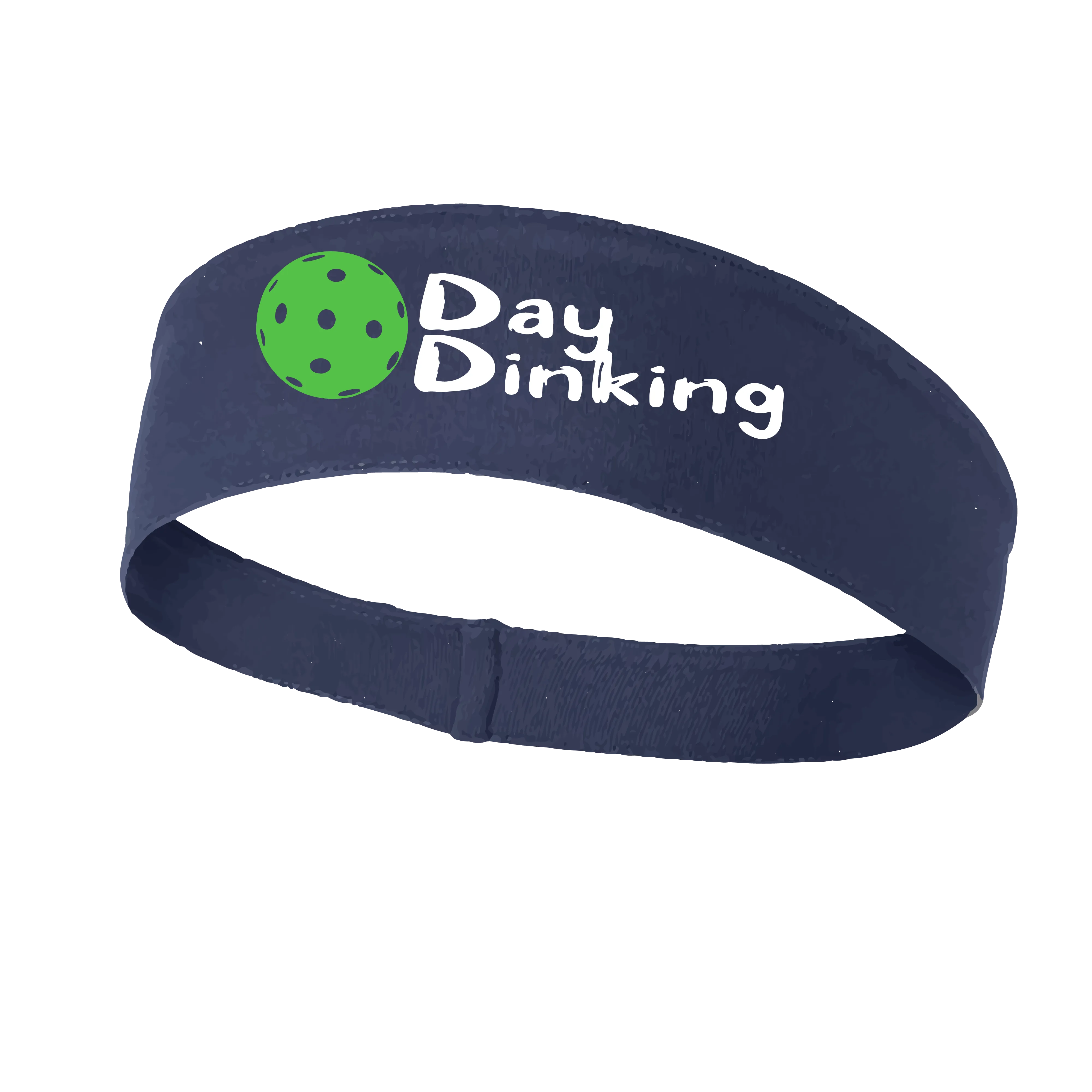 Day Dinking With Pickleballs (Customizable) | Pickleball Headband | 100% Polyester