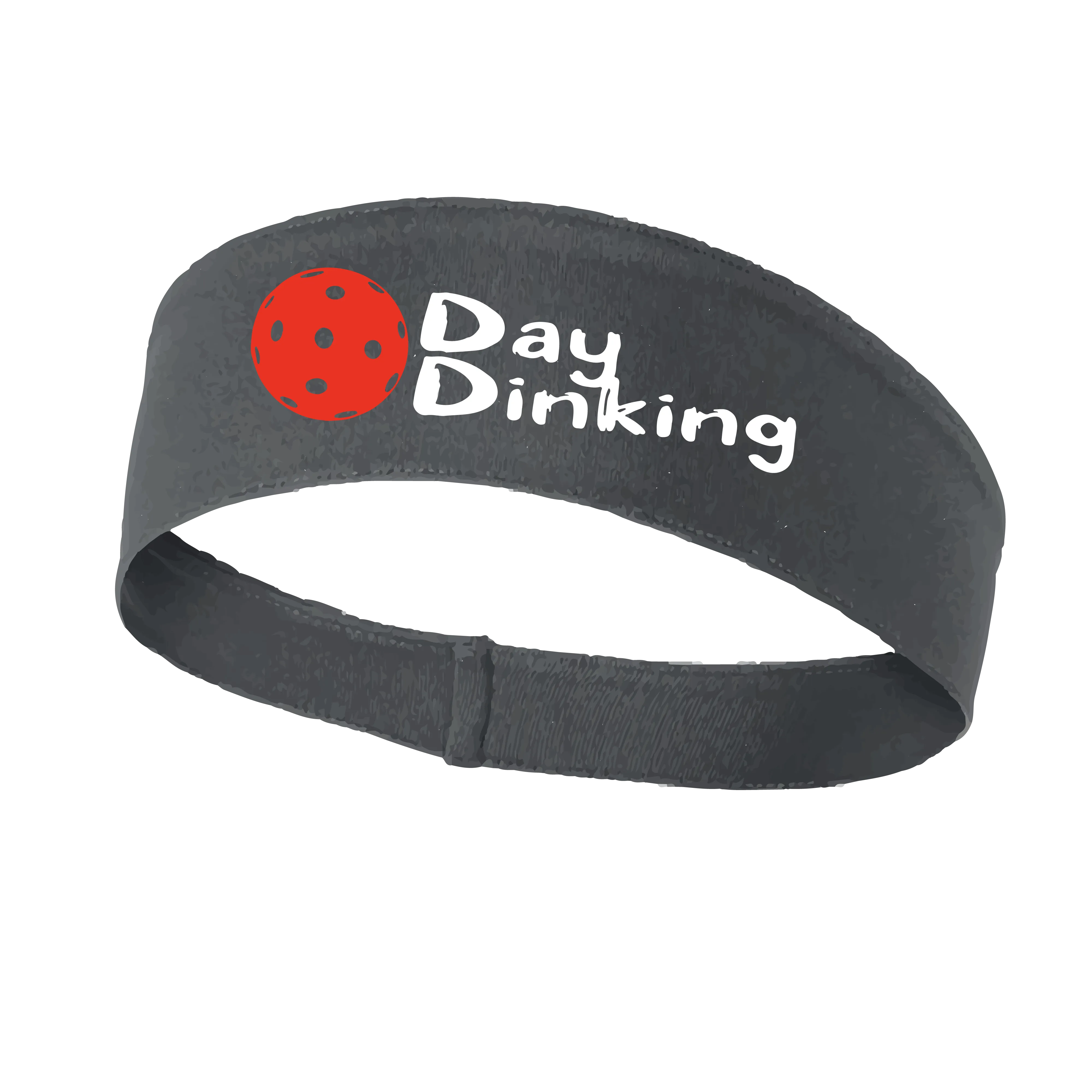 Day Dinking With Pickleballs (Customizable) | Pickleball Headband | 100% Polyester