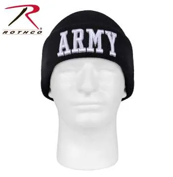 Deluxe Military Embroidered Watch Cap