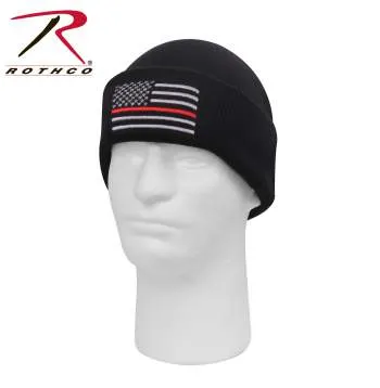 Deluxe Thin Red Line Watch Cap