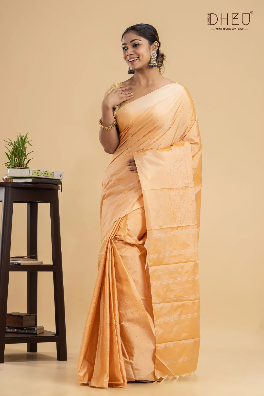 Dheu Exclusive -Designer Silk Saree