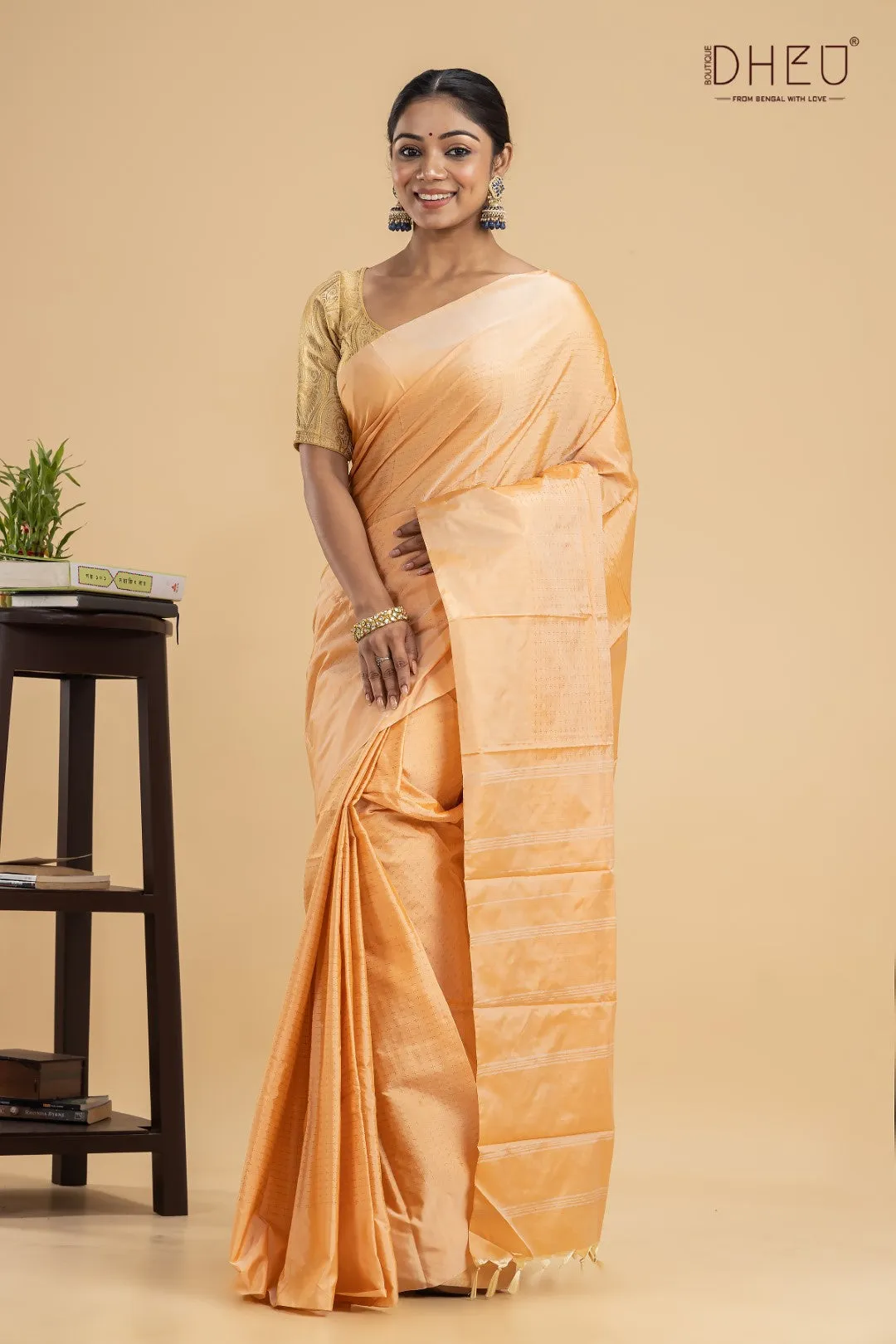 Dheu Exclusive -Designer Silk Saree