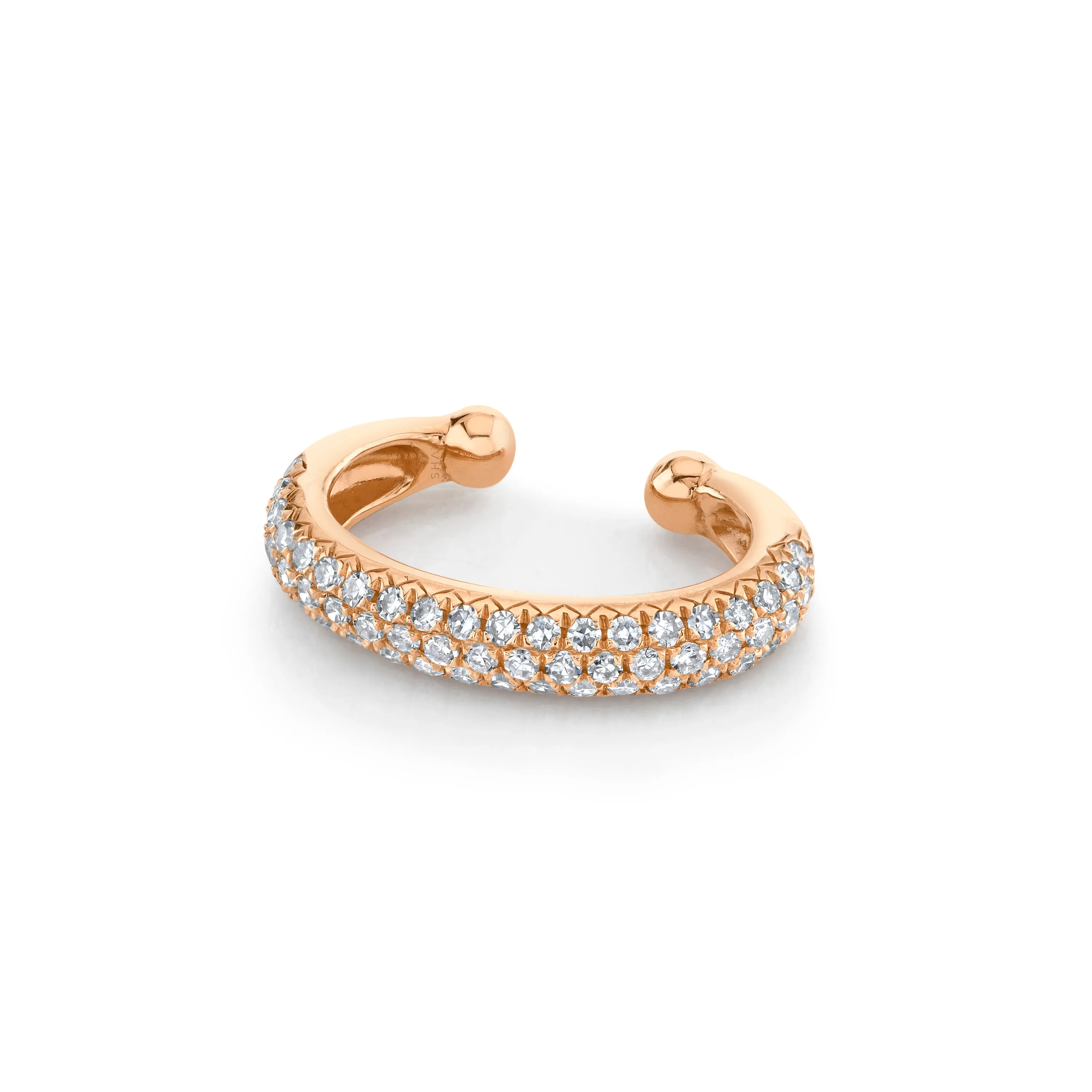 DIAMOND JUMBO PAVE EAR CUFF