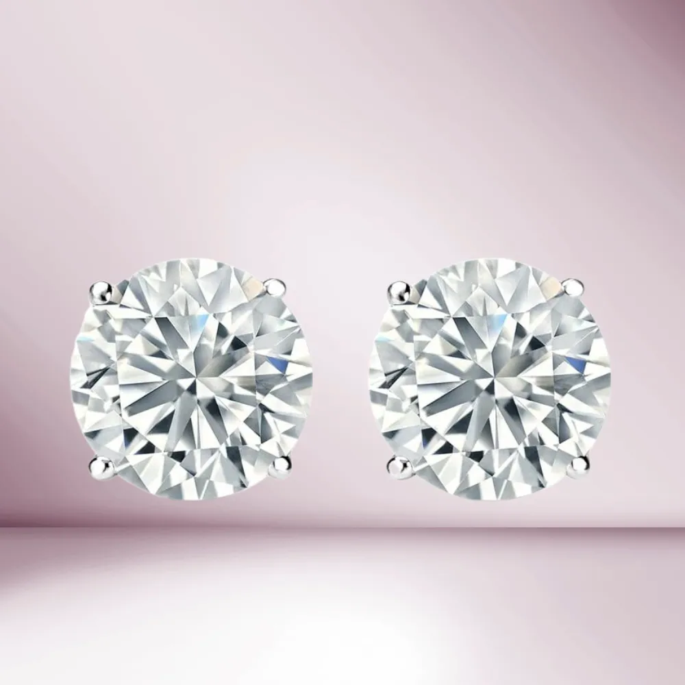 Diamond Stud Earring (4.00 ctw.) in 14K Gold