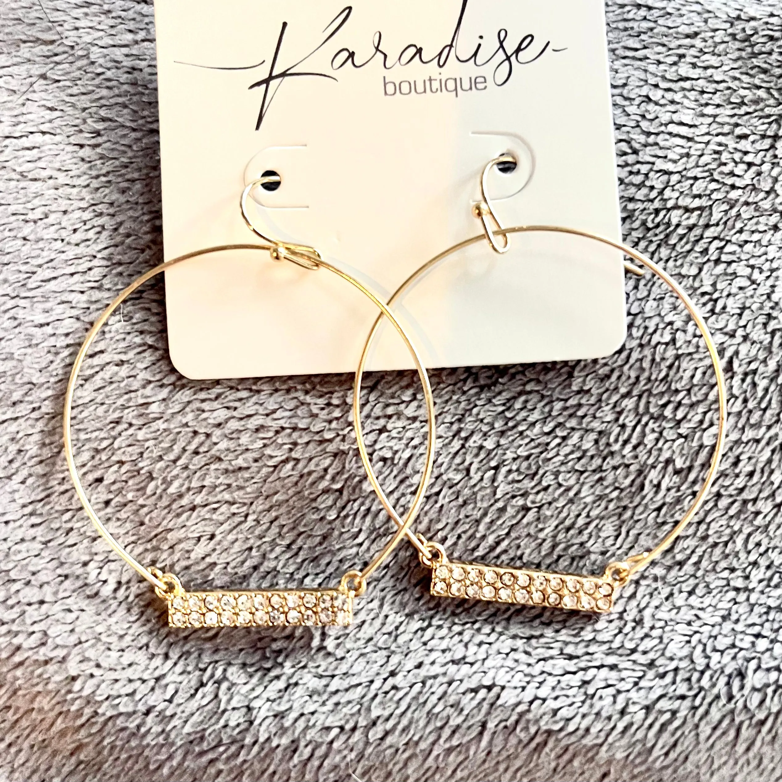 Dream Jewel Hoop Earrings