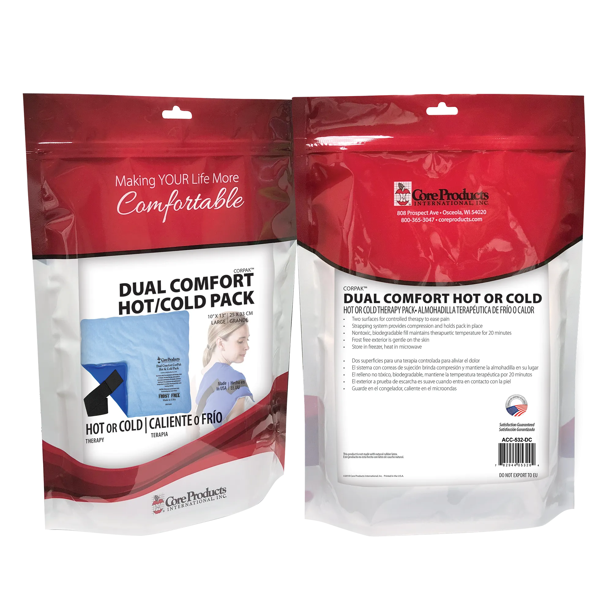 Dual Comfort CorPak Hot & Cold Therapy Pack