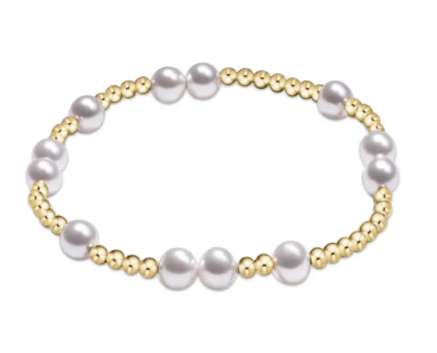 Enewton Hope Unwritten Bracelet - Pearl 6mm