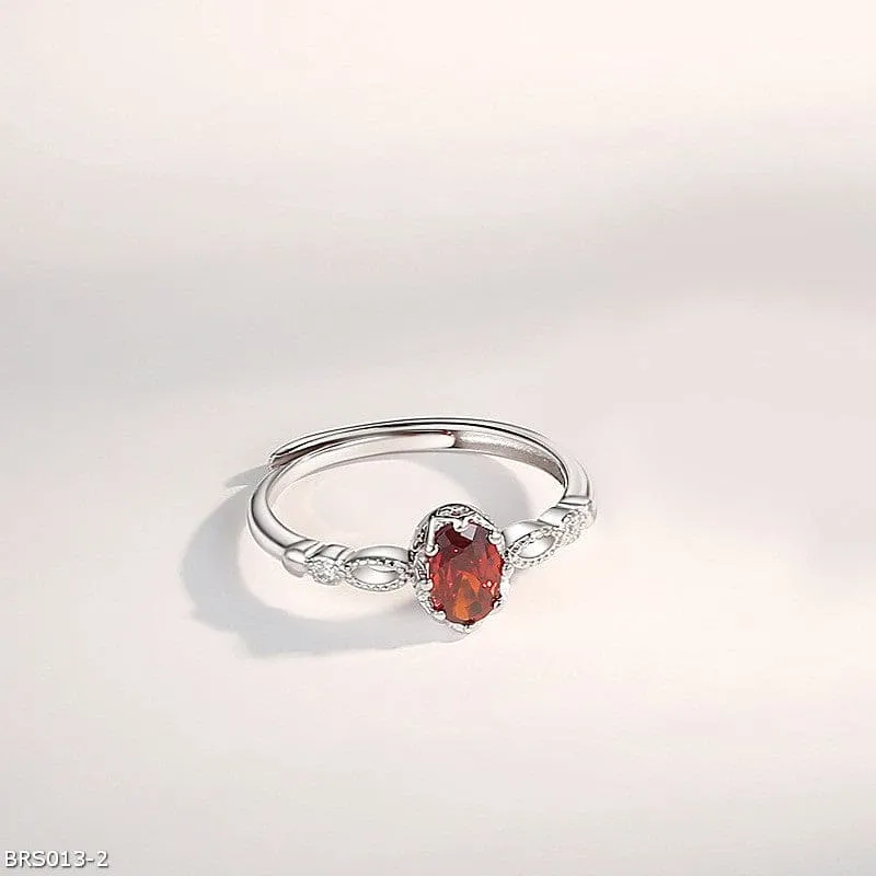 Fashion microset zircon ring