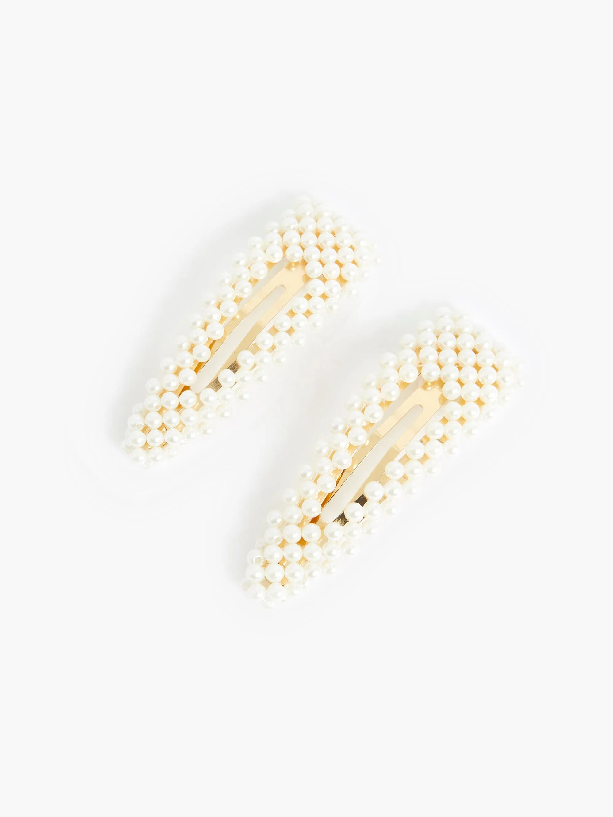 Faux Pearl Hair Clip (Set of 2)