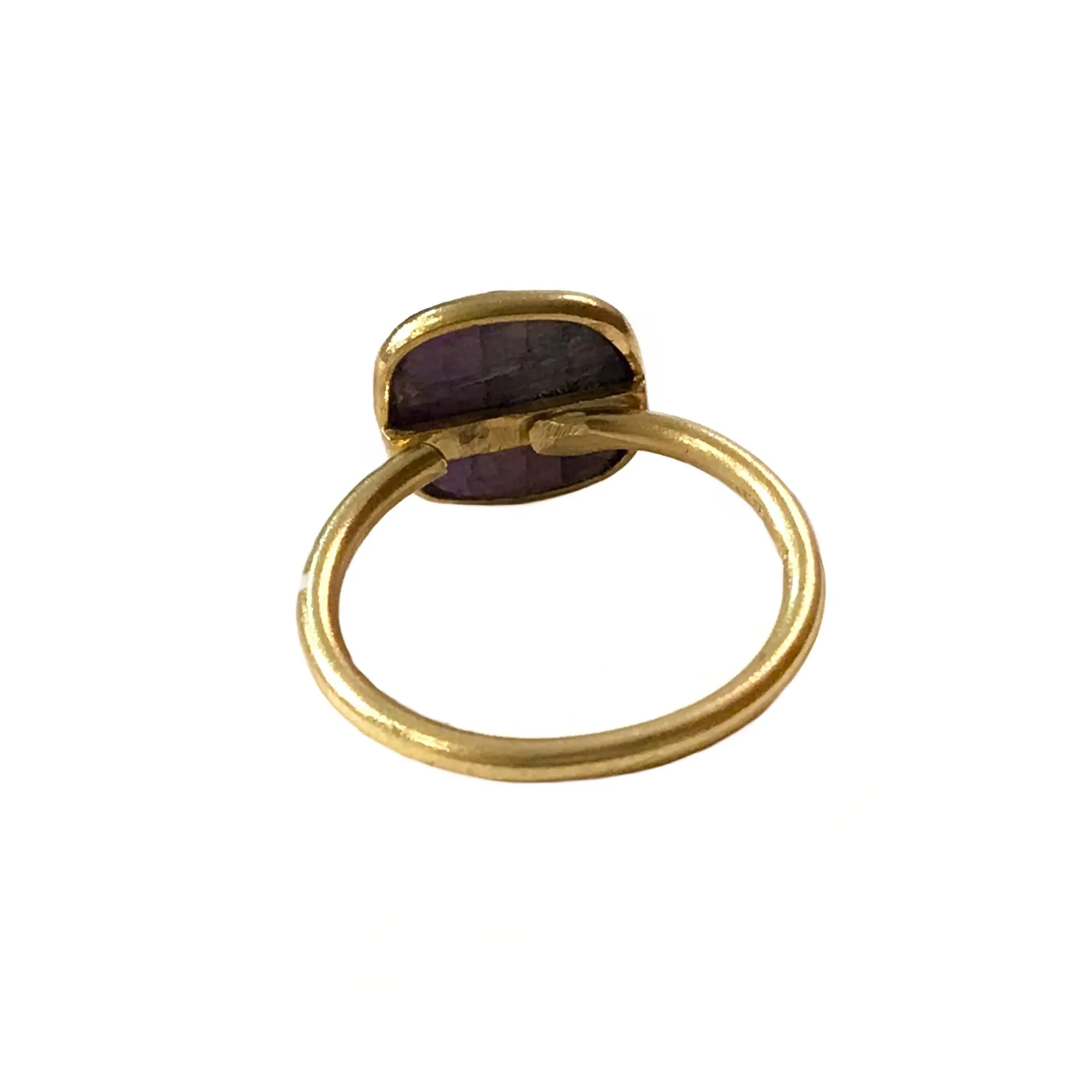 Felice Square Ring Sapphire