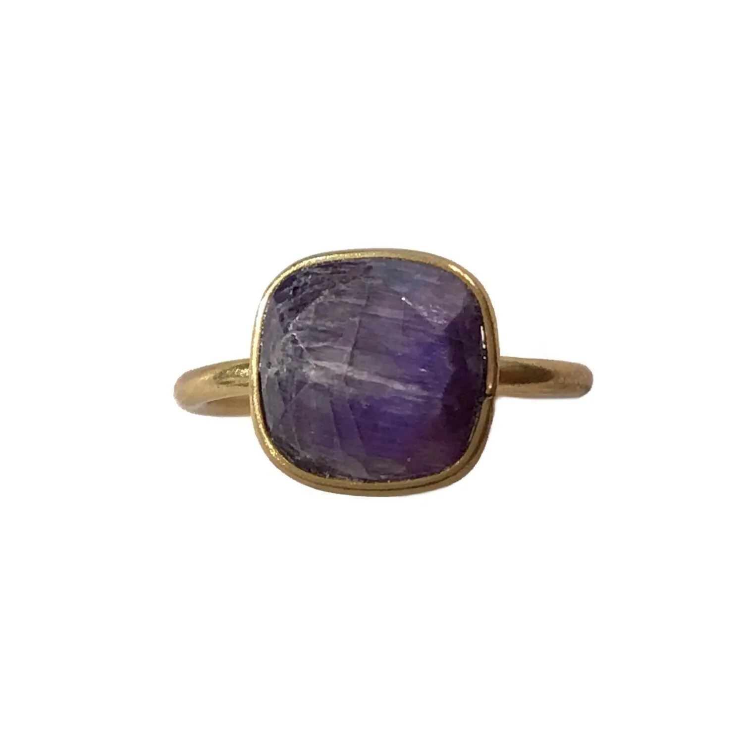 Felice Square Ring Sapphire