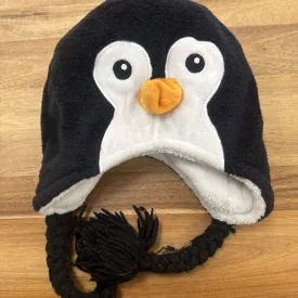 FlapJackKids - Kids' Reversible Penguin Snowperson Toque - MSRP$25: Black / White / Orange / Red-children-