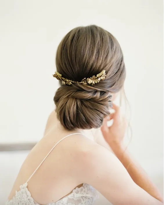 Floral Branch Hair Comb