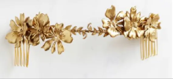 Floral Branch Hair Comb