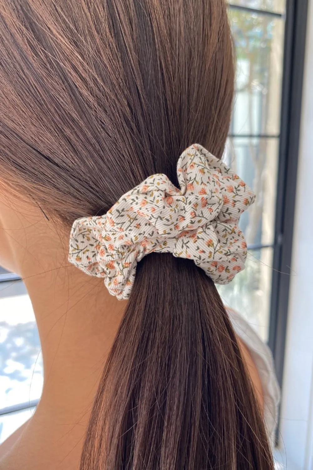 Floral Scrunchie