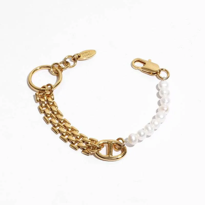 Freshwater Pearl Chain Bracelet