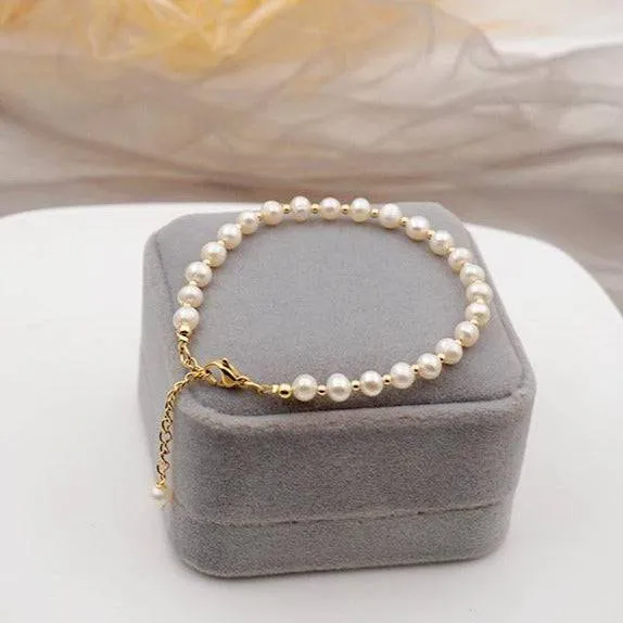 Freshwater Pearls Beaded Bracelet