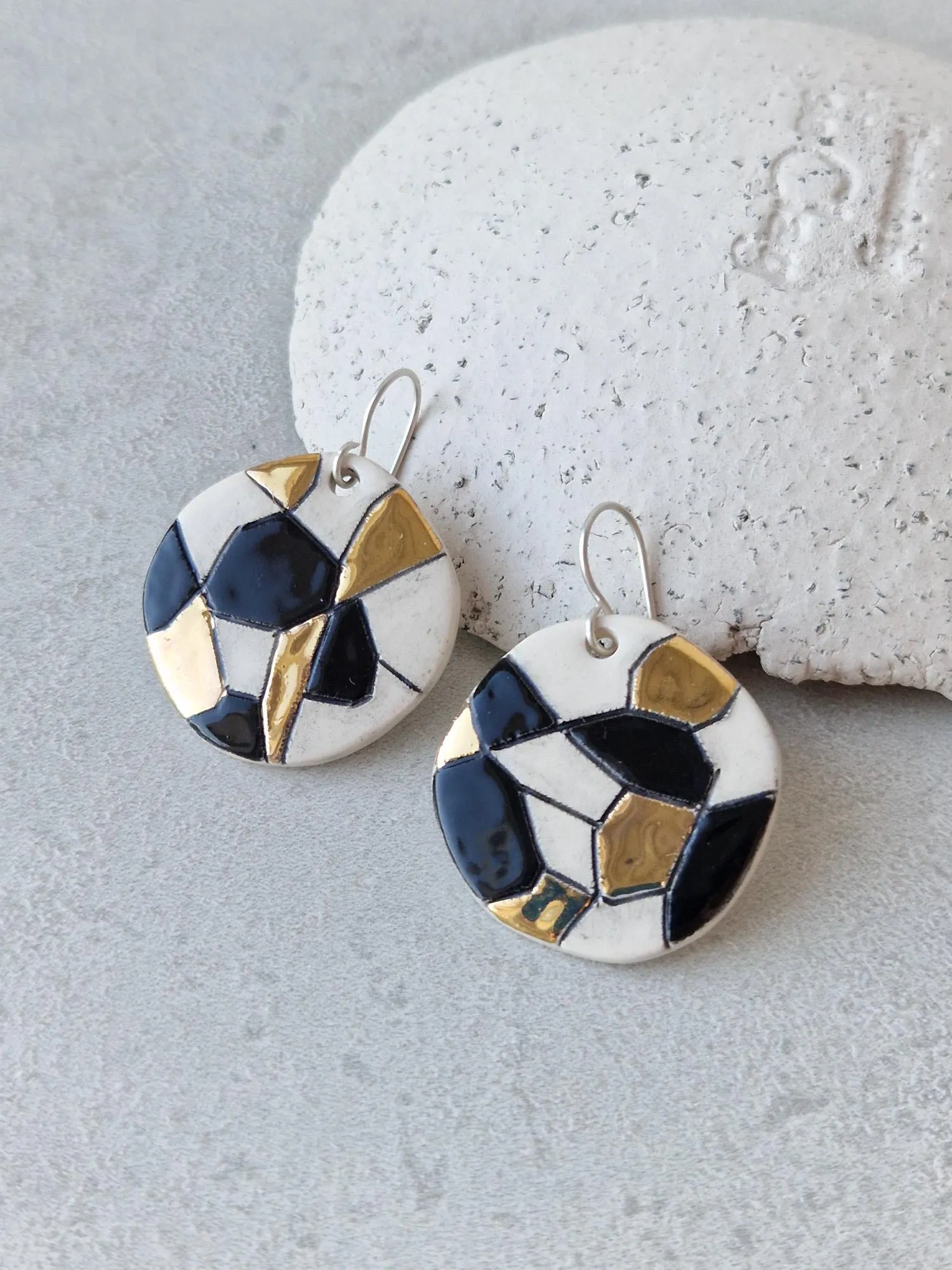 Geometric earrings No. 13