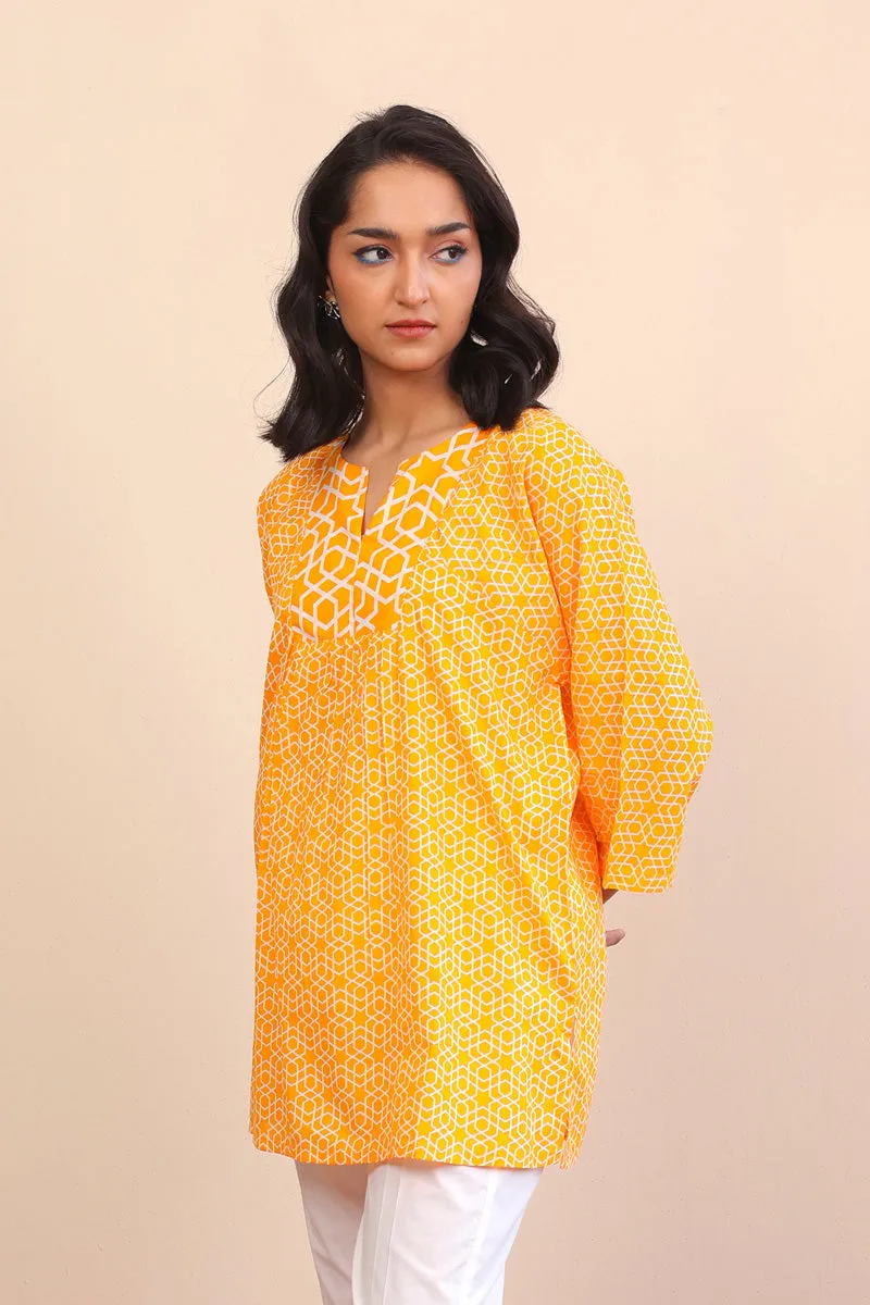 Geometric Kurta