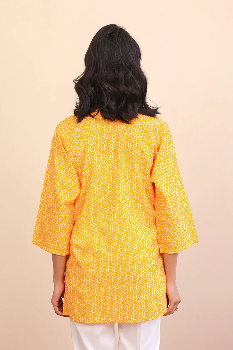 Geometric Kurta