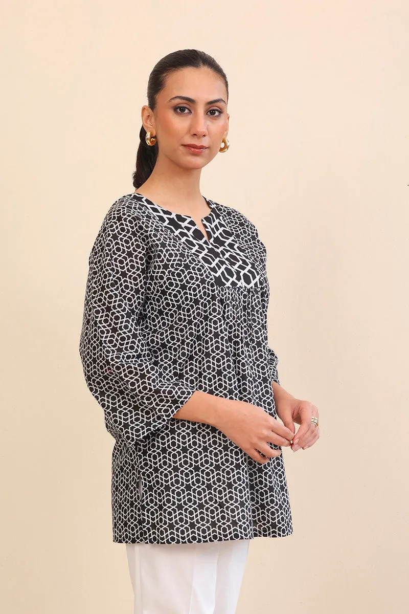 Geometric Kurta