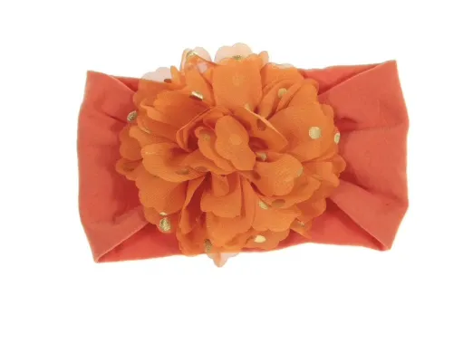 Girls Stretch Chiffon Flower Headband - ONLY 5 LEFT!!!