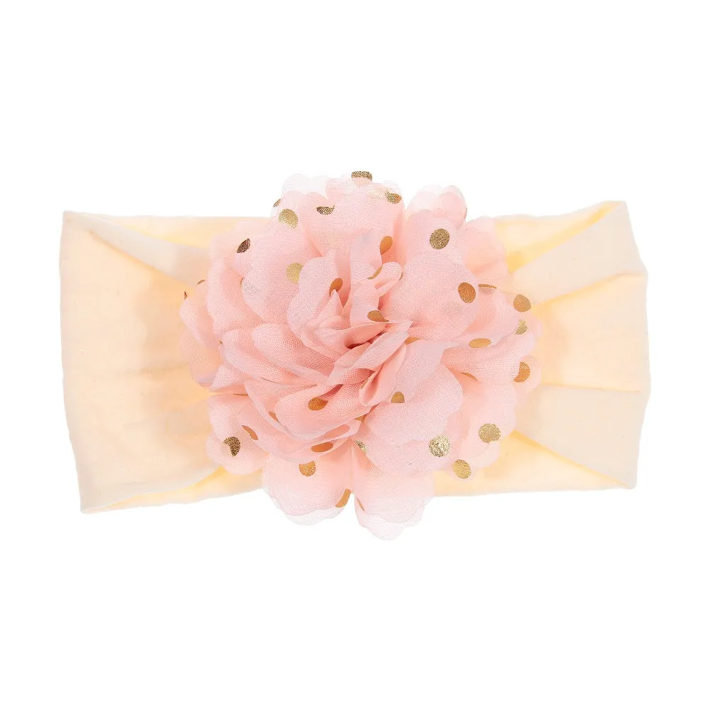 Girls Stretch Chiffon Flower Headband - ONLY 5 LEFT!!!