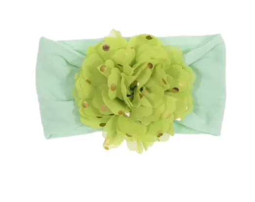 Girls Stretch Chiffon Flower Headband - ONLY 5 LEFT!!!