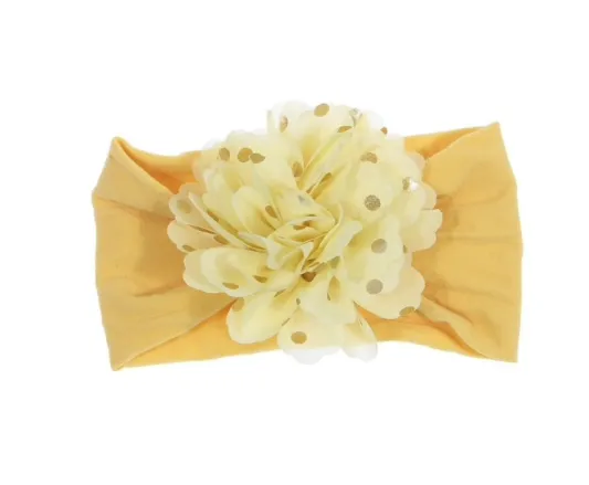 Girls Stretch Chiffon Flower Headband - ONLY 5 LEFT!!!