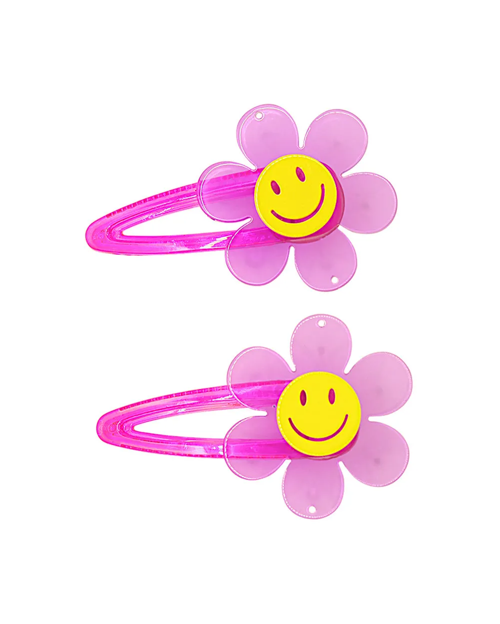 Good Day In My Mind Smiley Hair Clips