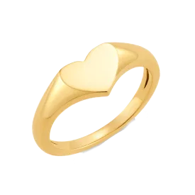 Heart Signet Ring