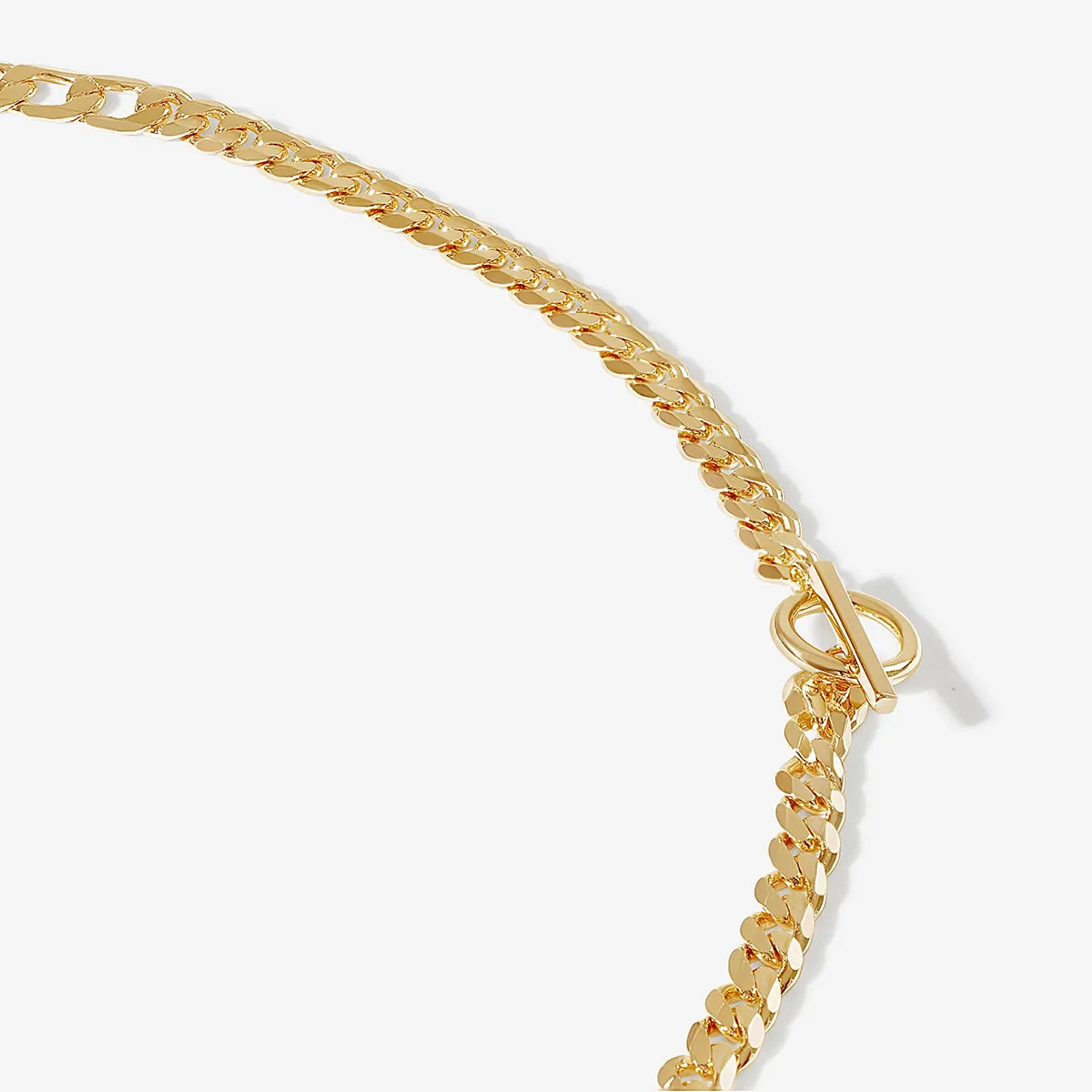 Jacque curb chain necklace