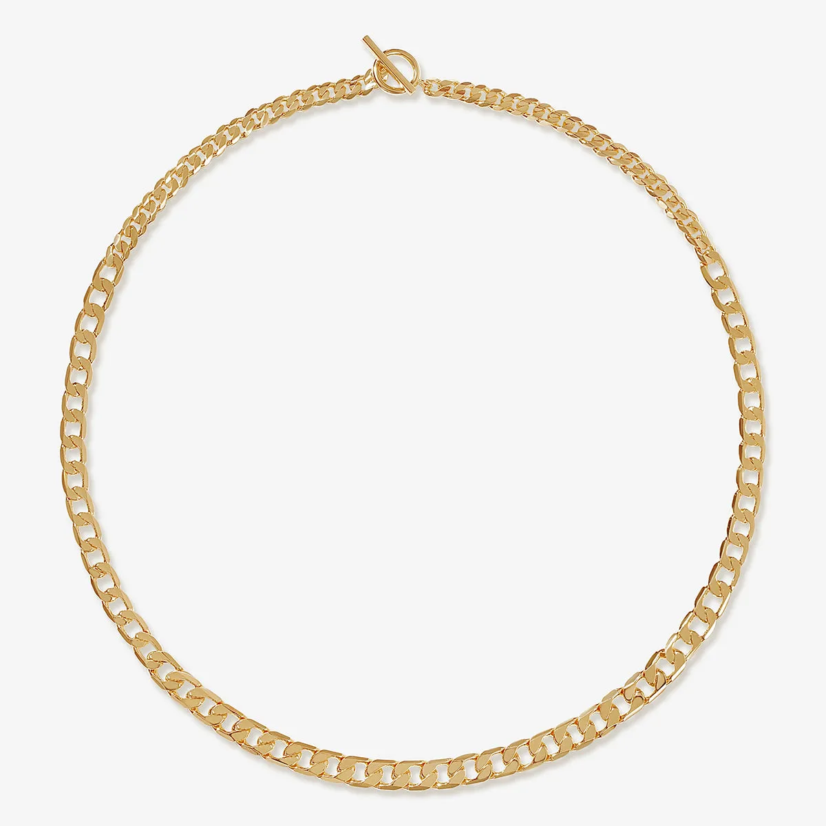 Jacque curb chain necklace