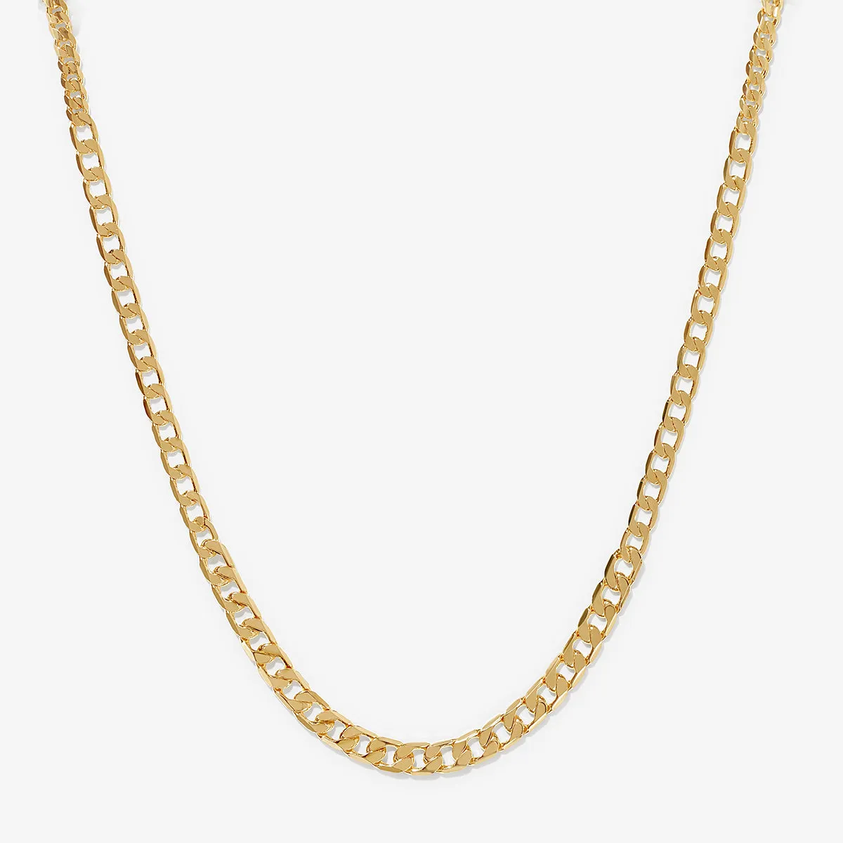 Jacque curb chain necklace