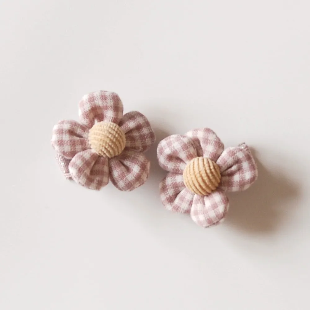 Kit & Kate Fleur Children's Hair Clips - Violet