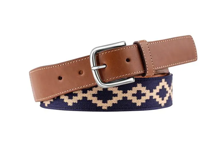 La Matera Men's Corbina Woven Belt