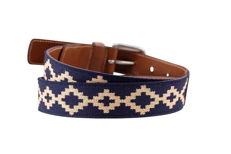 La Matera Men's Corbina Woven Belt