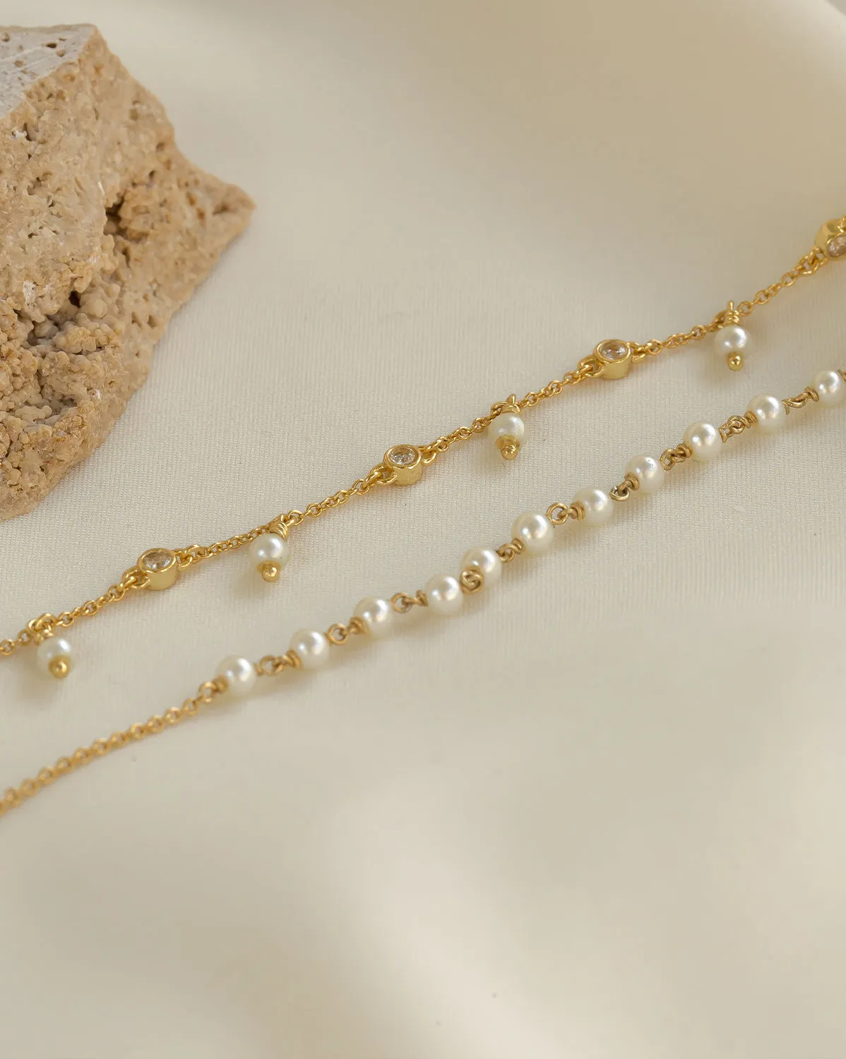 Exquisite Liliuokalani Pearl Bracelet