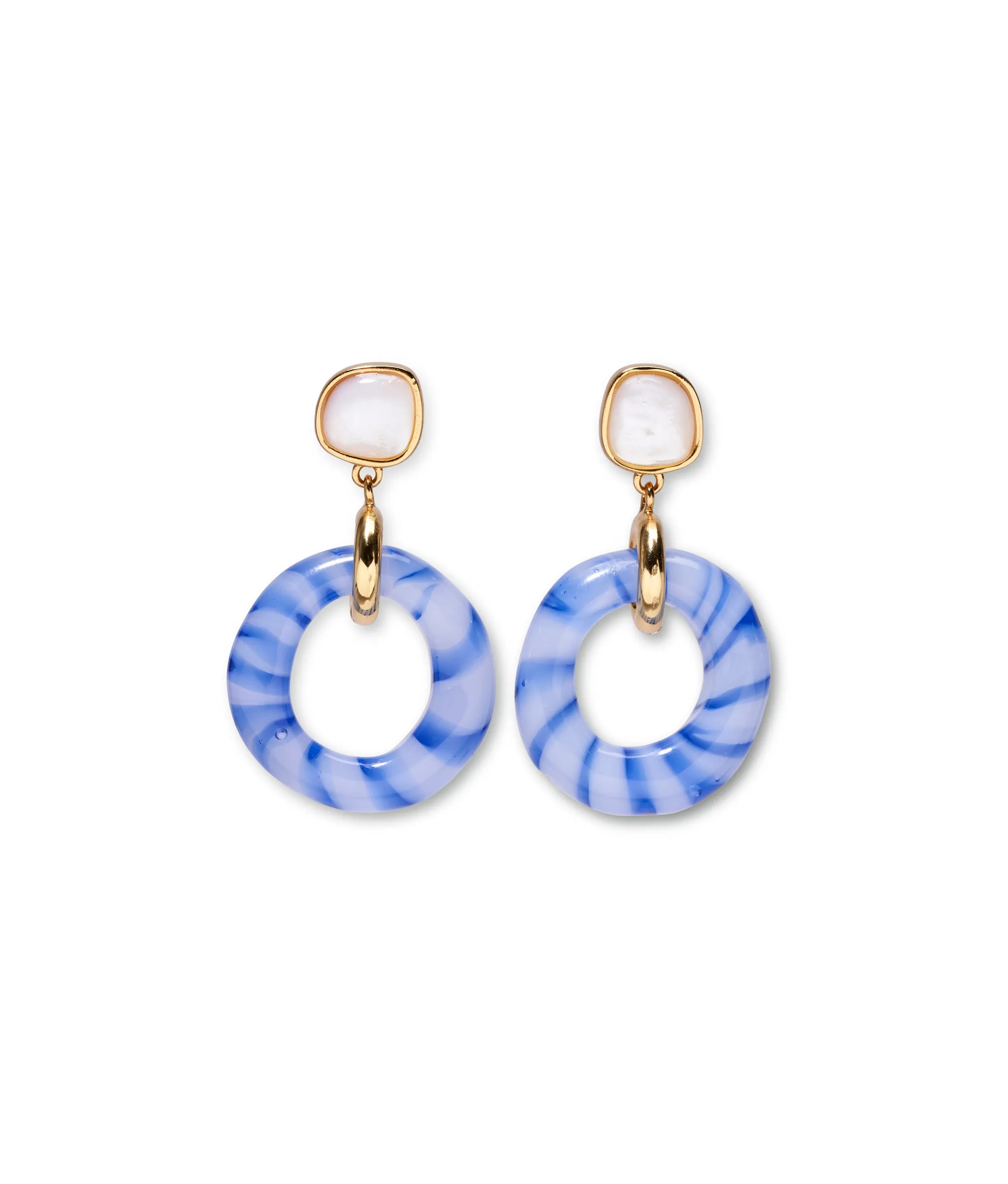 Madeira Glass Earrings