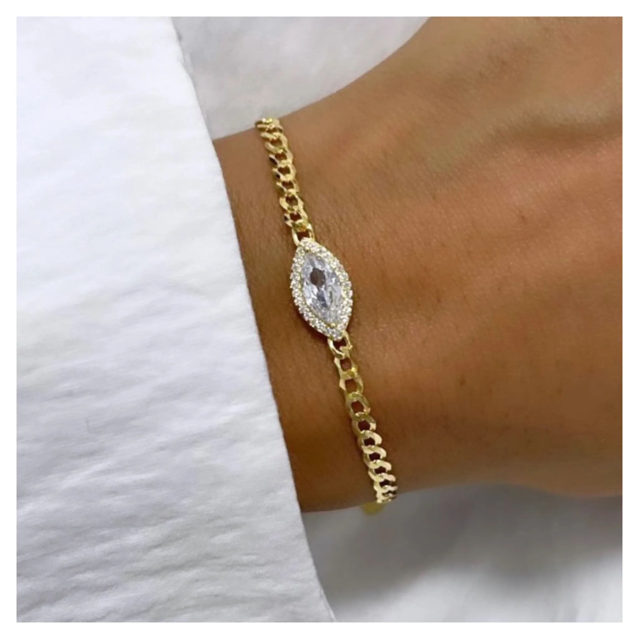 Marquise Eye Bracelet