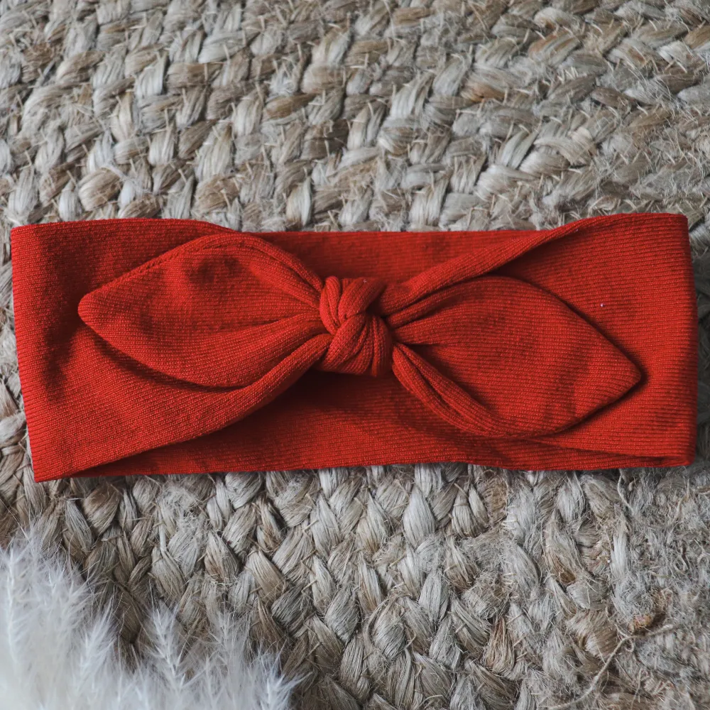 Meia Pata Cotton Tie Bow Headbands