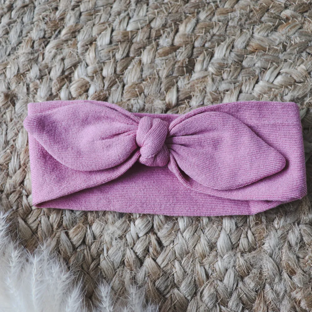 Meia Pata Cotton Tie Bow Headbands